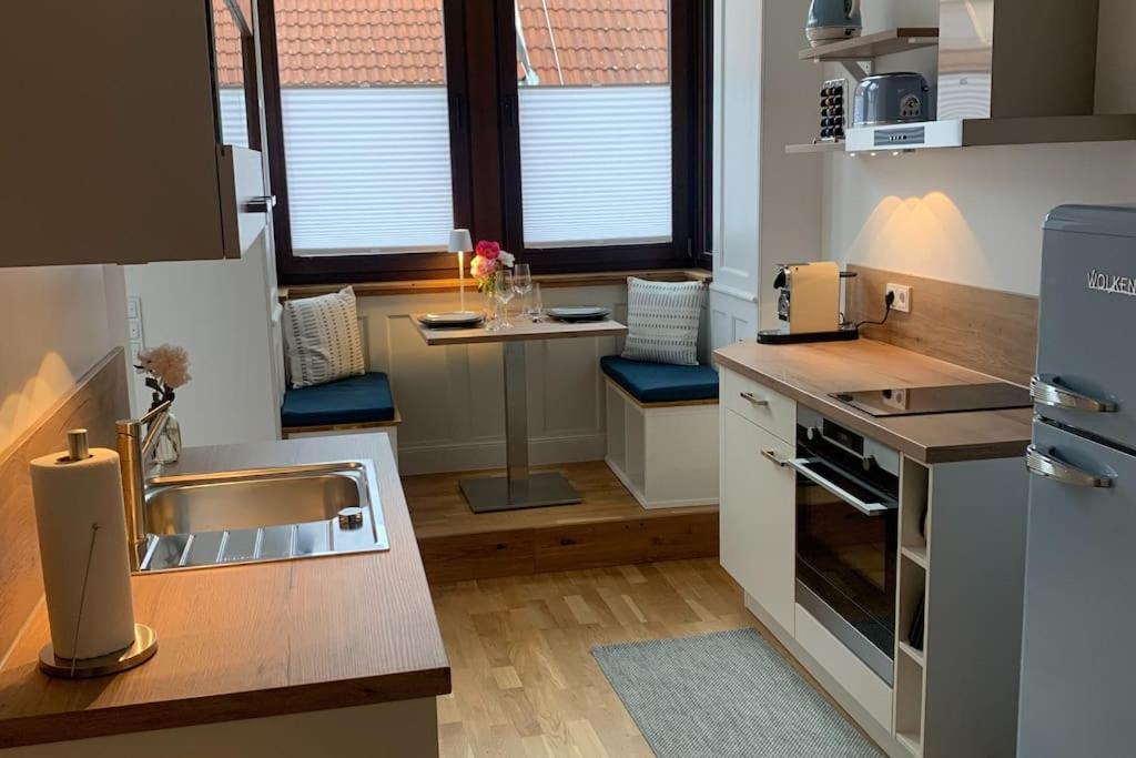 Charmante Altbauwohnung Weinheim Esterno foto