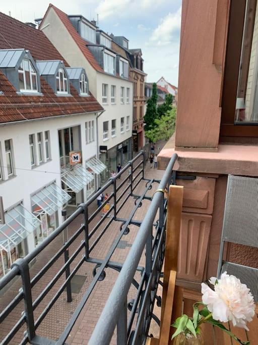 Charmante Altbauwohnung Weinheim Esterno foto